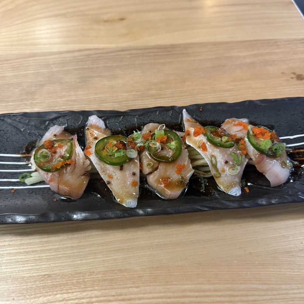 Akira Ramen Towson - Yellowtail Jalapeño with Ponzu Sauce - Sushi Bars Near Me - Towson, Maryland