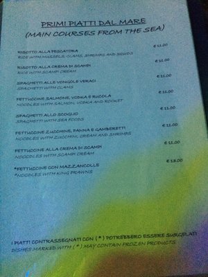 Menu photo 7 Verde Smeraldo Rome, RM