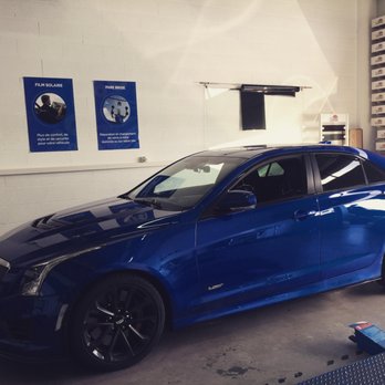 Green Auto Clean - Window Tinting Cadillac ATS-V - Car Wash Near Me - Villars-Sainte-Croix, VD
