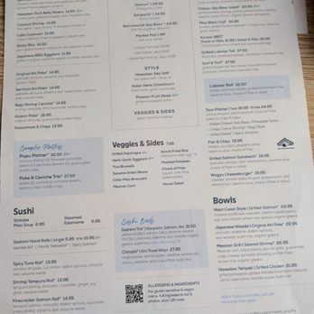 Pacific Catch - Menu for today - Seafood Near Me - Tustin, California Pacific Catch - Menu for today - Seafood Near Me - Tustin, California
