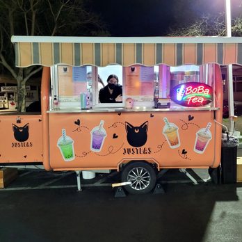 Justeas - Their boba pop up shop - Bubble Tea Near Me - San Jose, California