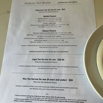 Malaya Tea Room - Tea Rooms Near Me - Alameda, California