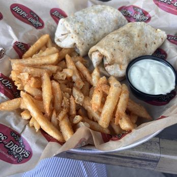 Hops n Drops - California Chicken wrap - American Near Me - Keizer, Oregon Hops n Drops - California Chicken wrap - American Near Me - Keizer, Oregon