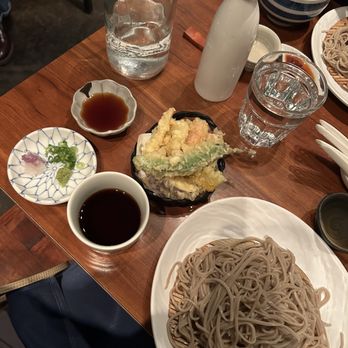 Kamonegi - cold dipping soba with tempura - Japanese Near Me - Seattle, Washington