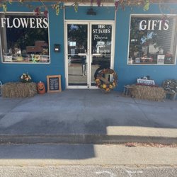 St. James Flowers & Gifts - Front of shop