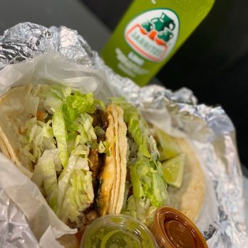 Cocina Mexicana - Carne enchilada tacos with added lettuce , Pico de Gallo and sour cream. Limes , Salsa verde and hot sauce. Lime Mexican soda - Mexican Near Me - Lancaster, Pennsylvania Cocina Mexicana - Carne enchilada tacos with added lettuce , Pico de Gallo and sour cream. Limes , Salsa verde and hot sauce. Lime Mexican soda - Mexican Near Me - Lancaster, Pennsylvania