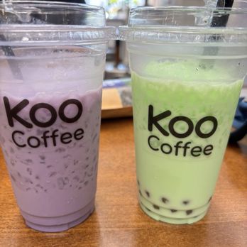 Koo Coffee Tea - Taro milk tea and pandan milk tea - Coffee & Tea Near Me - Westminster, California Koo Coffee Tea - Taro milk tea and pandan milk tea - Coffee & Tea Near Me - Westminster, California