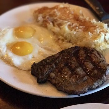 Westside Grill - Ribeye and eggs. Nice cut of meat cooked well - Steakhouses Near Me - Gilroy, California Westside Grill - Ribeye and eggs. Nice cut of meat cooked well - Steakhouses Near Me - Gilroy, California