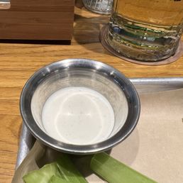Half a container of ranch?? You can more for a charge...