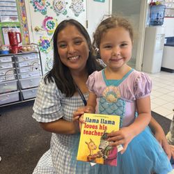 Egremont School - My daughter and her wonderful teacher