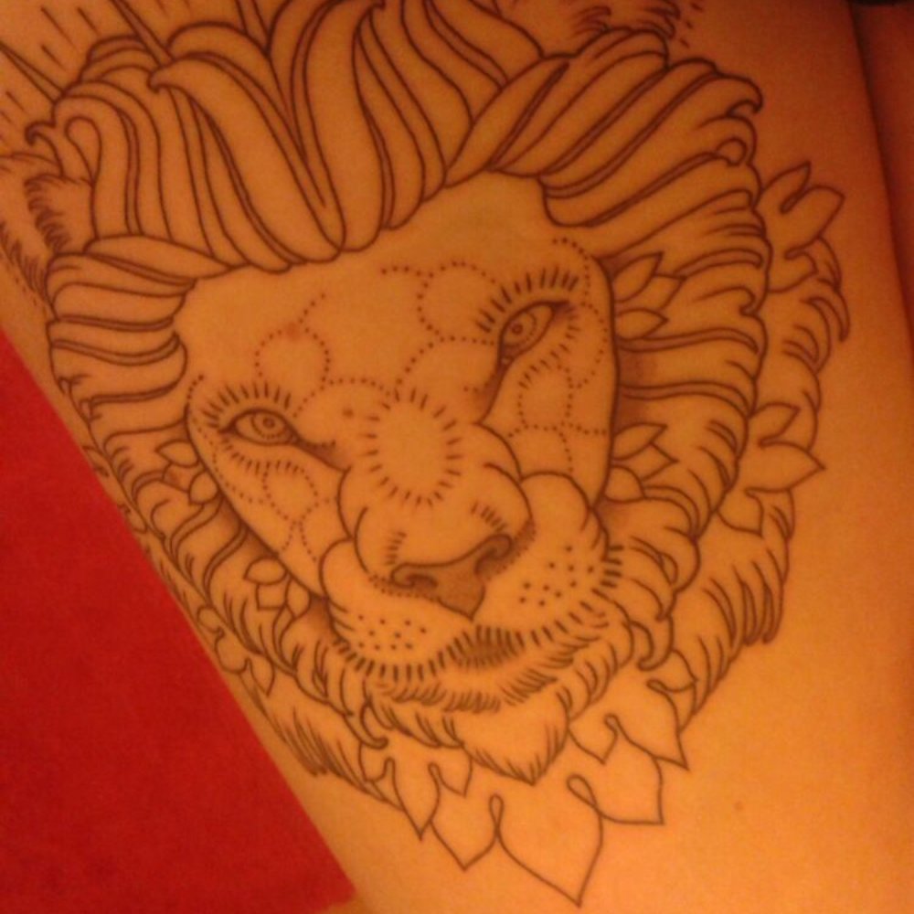 Flesh Tattoo - final tattoo, upper thigh (2014) - Tattoo Near Me - Manchester, XGM Flesh Tattoo - final tattoo, upper thigh (2014) - Tattoo Near Me - Manchester, XGM