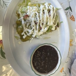 Cheese Enchiladas and black beans! Cheese Enchiladas and black beans!
