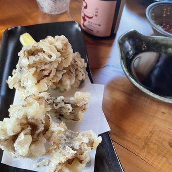 Izakaya Gama - Tempura mushroom - Izakaya Near Me - Point Arena, California