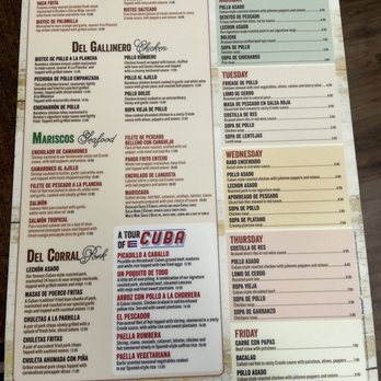Rumba Cubana - Menu - Cuban Near Me - Guttenberg, New Jersey Rumba Cubana - Menu - Cuban Near Me - Guttenberg, New Jersey