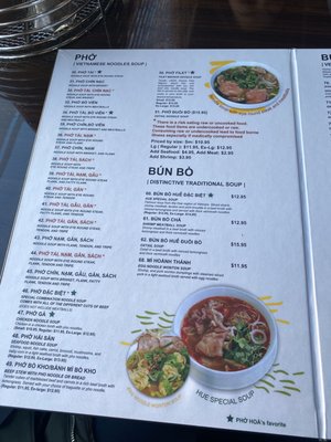 Menu photo 6 Phở Eastern Malden, MA