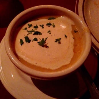 Scopazzi's - Creamy squash soup - New American Near Me - Boulder Creek, California Scopazzi's - Creamy squash soup - New American Near Me - Boulder Creek, California