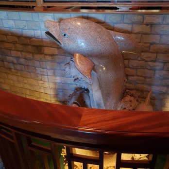 Asiana Fine Dining Restaurant - Dolphin statue water area - Sushi Bars Near Me - Pewaukee, Wisconsin Asiana Fine Dining Restaurant - Dolphin statue water area - Sushi Bars Near Me - Pewaukee, Wisconsin