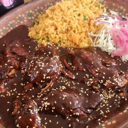 Chicken Mole plate Chicken Mole plate