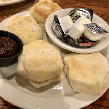 Cracker Barrel Old Country Store - Biscuits are delicious - Breakfast & Brunch Near Me - North Canton, Ohio
