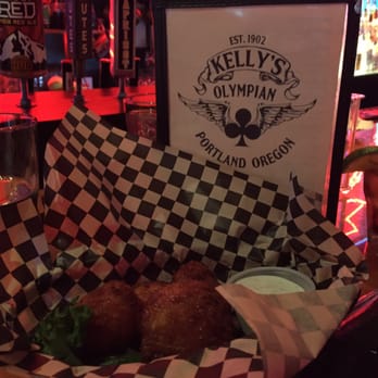 Kelly's Olympian - Fried Mac and cheese balls - Dive Bars Near Me - Portland, Oregon Kelly's Olympian - Fried Mac and cheese balls - Dive Bars Near Me - Portland, Oregon