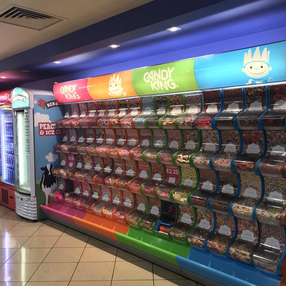 Candy area in concessions Candy area in concessions