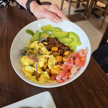 Brunch And Brew - Chorizo Bowl with scrambled eggs - Breakfast & Brunch Near Me - Washington, Michigan Brunch And Brew - Chorizo Bowl with scrambled eggs - Breakfast & Brunch Near Me - Washington, Michigan