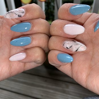 SensatioNail - Lawrenceville - In love with the marble look! Also, they were all glow in the dark! Super cool. - Nail Salons Near Me - Lawrenceville, Georgia SensatioNail - Lawrenceville - In love with the marble look! Also, they were all glow in the dark! Super cool. - Nail Salons Near Me - Lawrenceville, Georgia