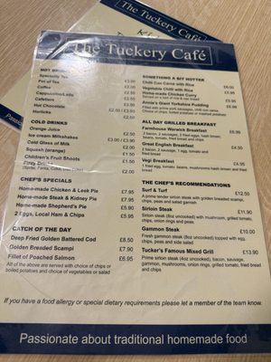 Menu photo 2 The Tuckery Warwick, WAR