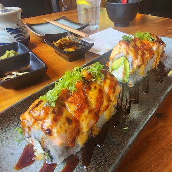 Ichima - Baked Salmon Roll - Sushi Bars Near Me - Pasadena, California Ichima - Baked Salmon Roll - Sushi Bars Near Me - Pasadena, California