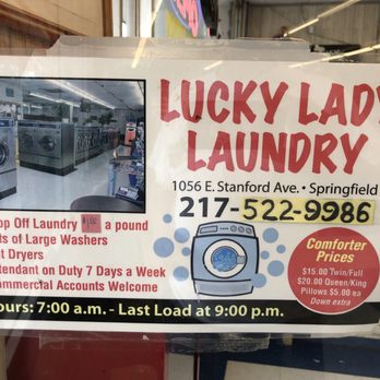 Lucky Lady Coin Operated Laundry - Laundromat Near Me - Springfield, Illinois