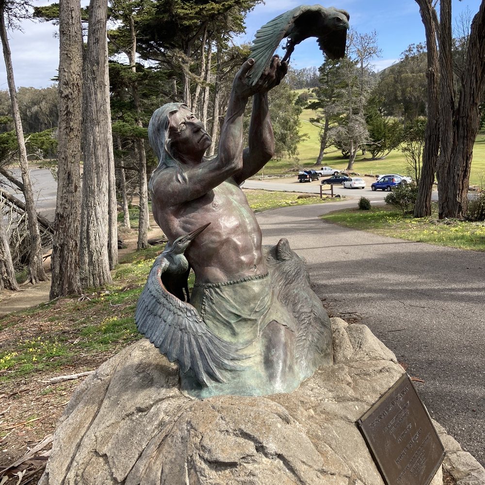 Cal Coast Adventures - Sculpture near Natural History Museum, Morro Bay. - Bike Rentals Near Me - Morro Bay, California