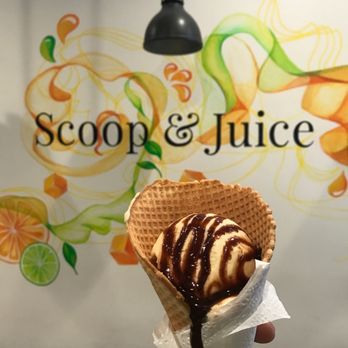 Jamila Juice - Vanilla Icecream fresh waffle cone drizzled with Hershey's - Juice Bars & Smoothies Near Me - Anaheim, California Jamila Juice - Vanilla Icecream fresh waffle cone drizzled with Hershey's - Juice Bars & Smoothies Near Me - Anaheim, California