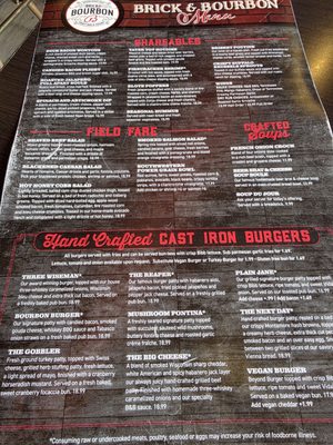 Menu photo 2 Brick & Bourbon Apple Valley, MN