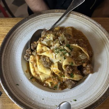 Enoteca Italia - parpadelle bolognese - Italian Near Me - Dallas, Texas Enoteca Italia - parpadelle bolognese - Italian Near Me - Dallas, Texas