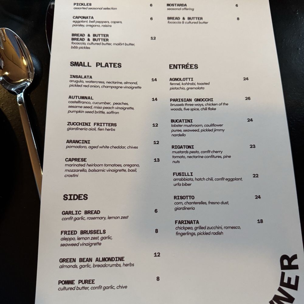 Menu Menu