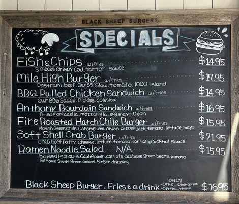 Menu photo 4 Black Sheep Burgers Los Angeles, CA Menu photo 4 Black Sheep Burgers Los Angeles, CA