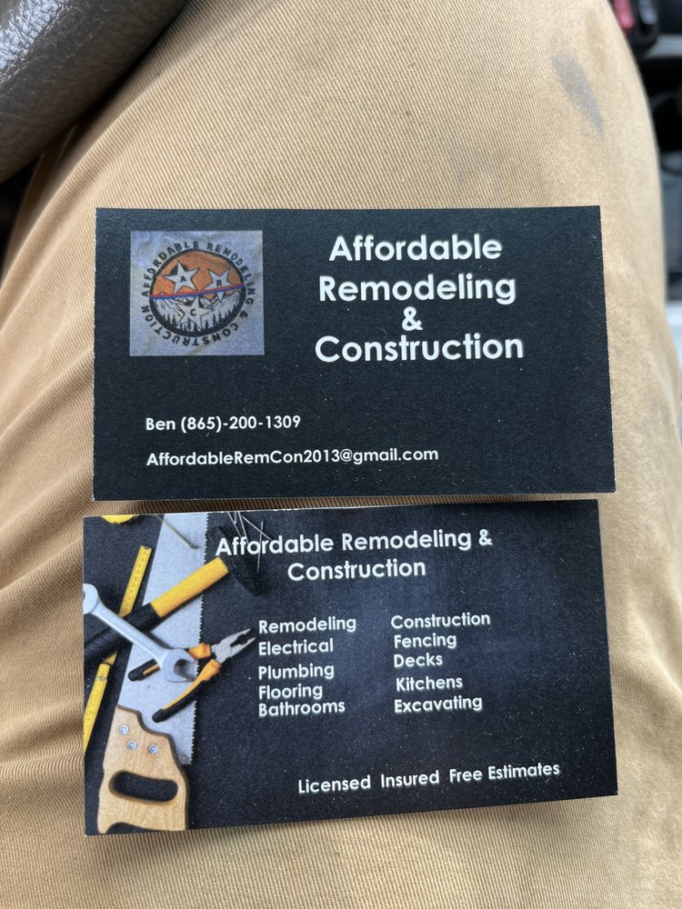 Slide of Affordable Remodeling and Construction