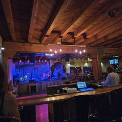 Tumbleroot Brewery & Distillery - Bar inside & out