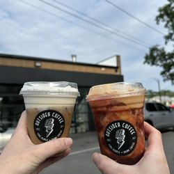Outsider Coffee - Cold brew and goonie iced shaken latte