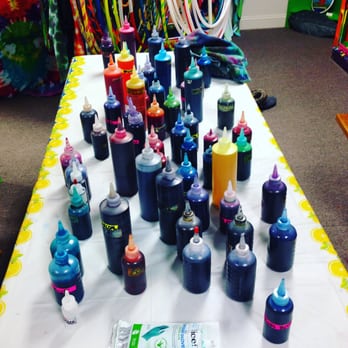 Funky Sunshine - We have over 50 colors available for tie dye events and orders! - Men's Clothing Near Me - Cincinnati, Ohio