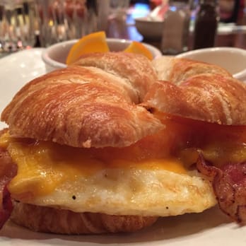 Mimi's Cafe - All butter bacon egg cheese croissant - American Near Me - Arlington, Texas Mimi's Cafe - All butter bacon egg cheese croissant - American Near Me - Arlington, Texas