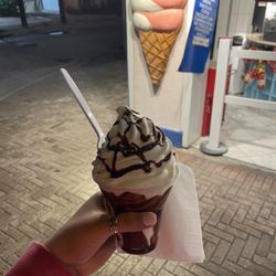 Kohr Family Frozen Custard - This looks appetizing but I promise it was not.