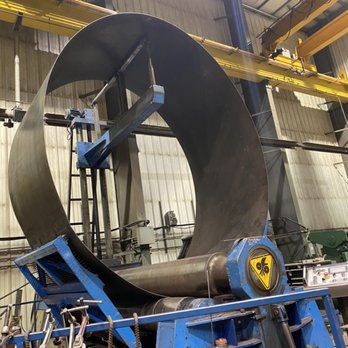 Kucher Steels (1992)  - 12ft OD 3/16" 44w shell - Metal Fabricators Near Me - Edmonton, Alberta