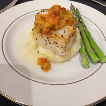 Casa Larga Vineyards - Pan seared seabass with mango jalapeño chutney - Wineries Near Me - Fairport, New York