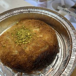 Crunchy kunafa