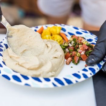 Aegean - Serving of Hummus - Mediterranean Near Me Aegean - Serving of Hummus - Mediterranean Near Me
