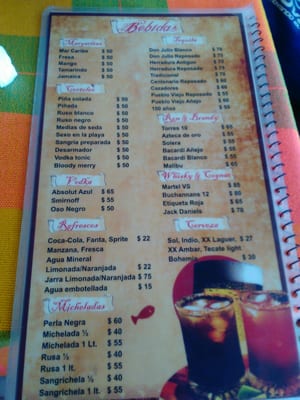 Menu photo 2 El Perla Negra Chapala, JAL