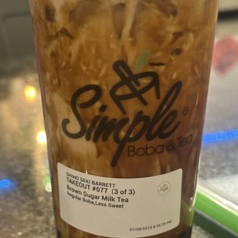 Simple Boba & Tea - Brown sugar boba - Bubble Tea Near Me - Anaheim, California Simple Boba & Tea - Brown sugar boba - Bubble Tea Near Me - Anaheim, California