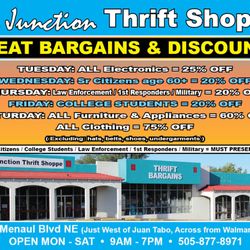 Joy Junction Thrift Shoppe - Daily Sales & Events