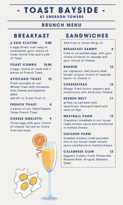 Menu photo 3 Toast Ocean City, MD